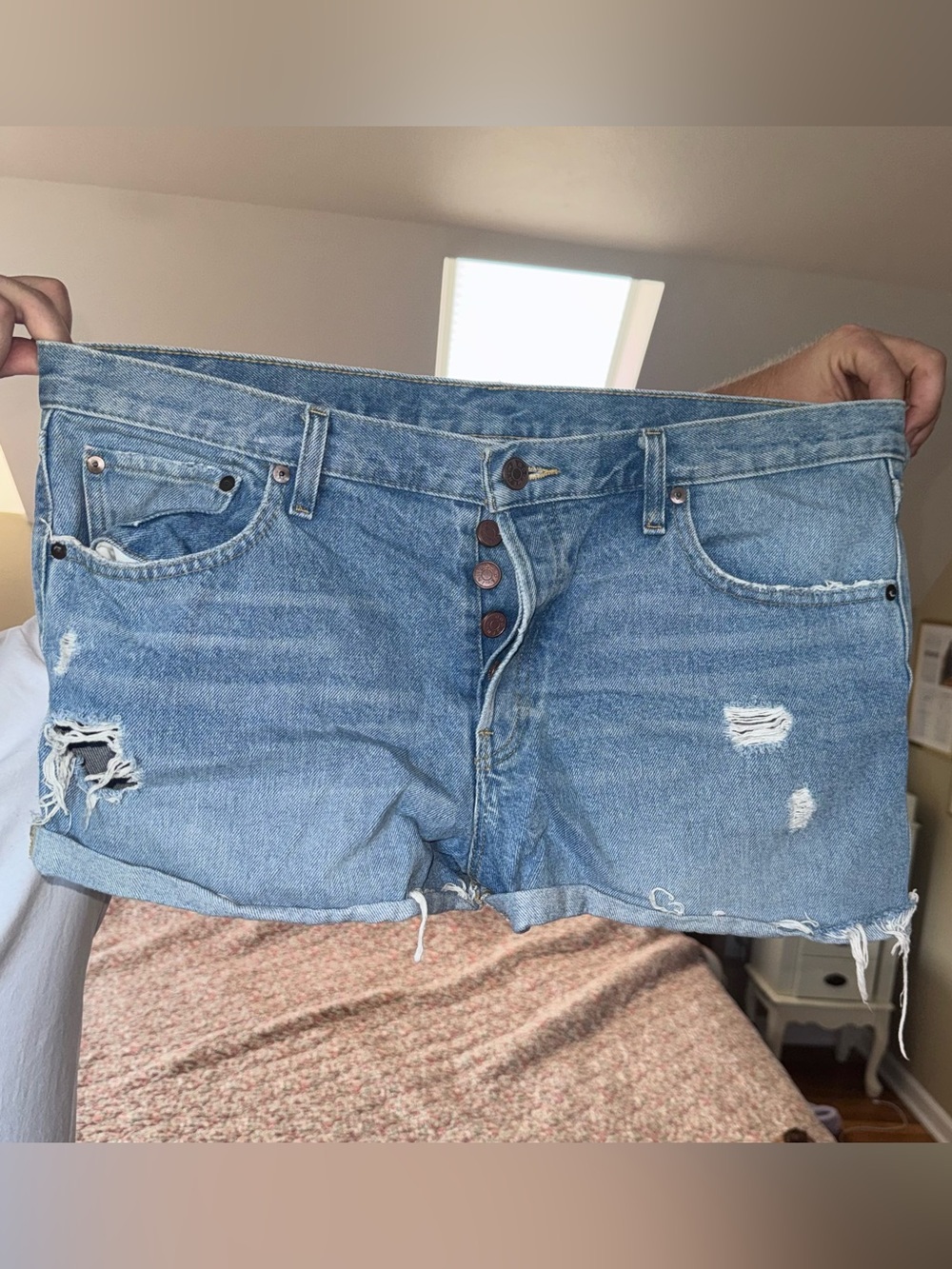 BDG denim shorts